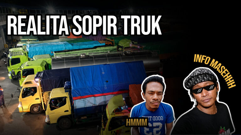 Fakta yang Jarang Dibahas, Begini Realita Sopir Truk di Jalur Lintas Pulau Indonesia