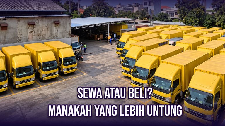 Apakah Menyewa Truk Lebih Untung daripada Memiliki Armada Sendiri?